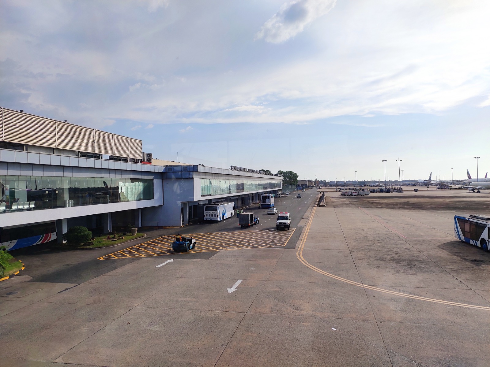 Bandaranaike International Airport in Sri Lanka